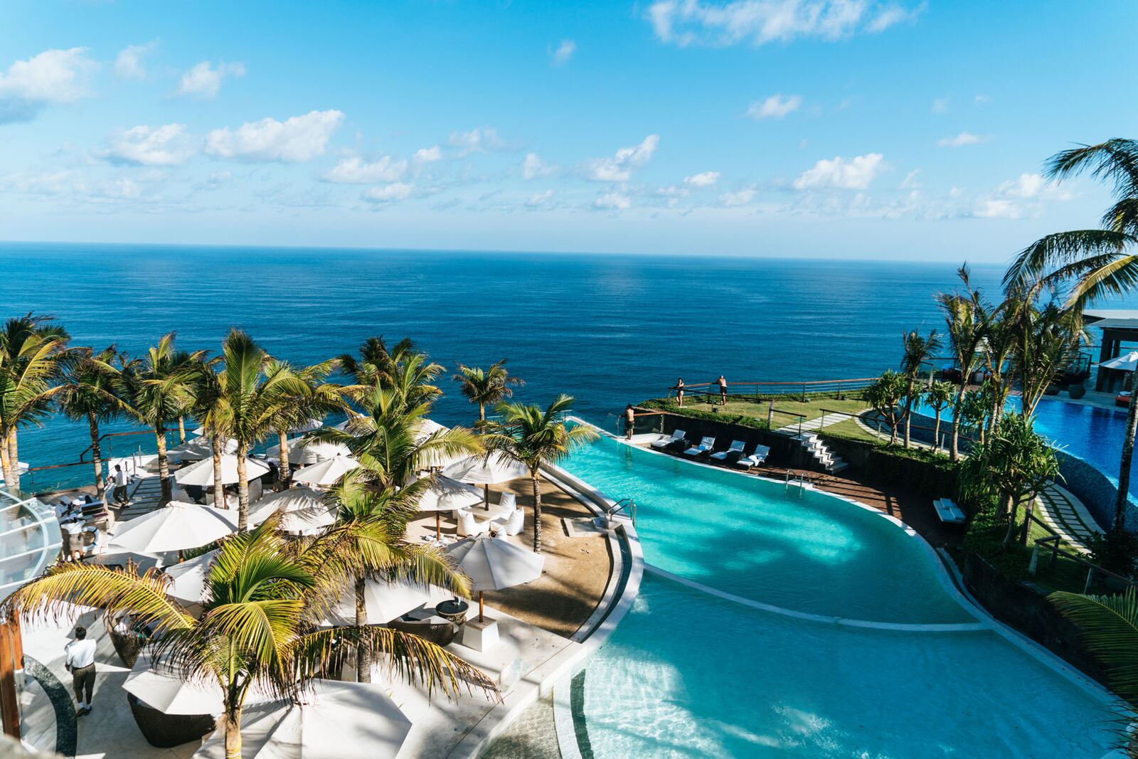 Rooftop pool